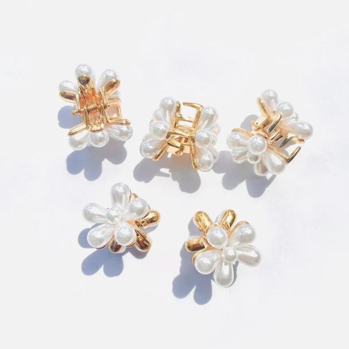 Star Cluster Mini Flower Hair Claw Set
