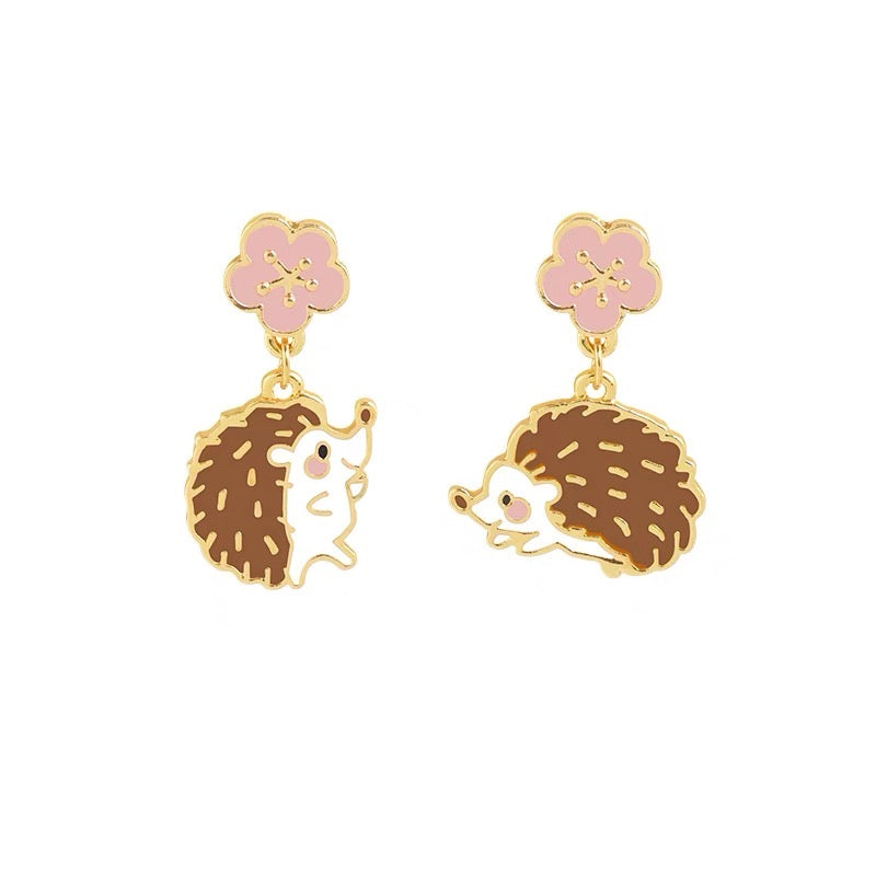 Cute Hedgehog Earrings