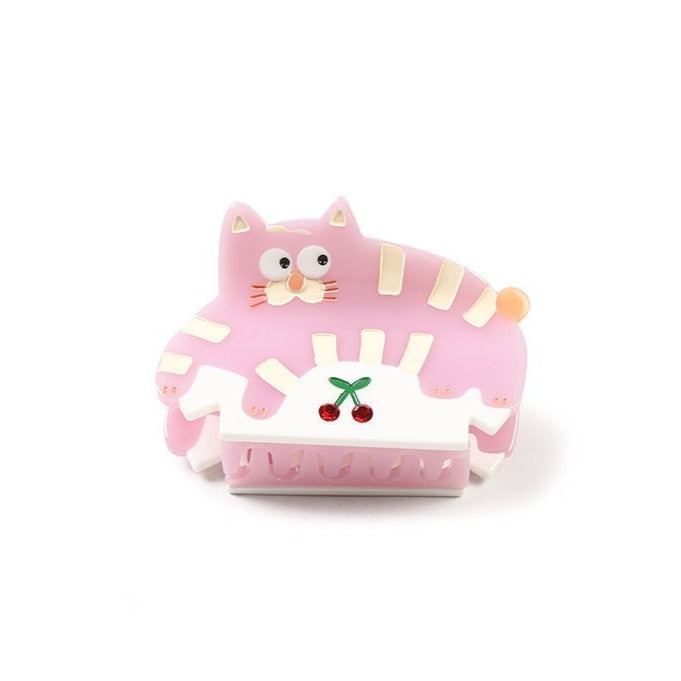Cherry Cat Hair Hair Claw