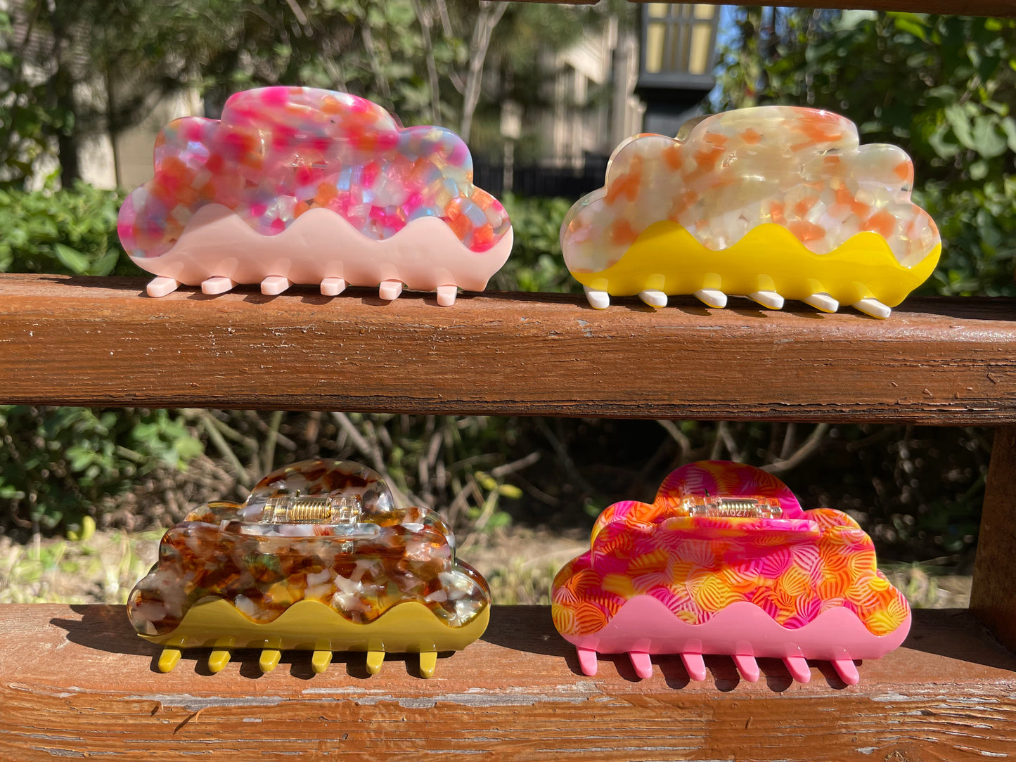 Milkcake Floral Clouds Hair Claw
