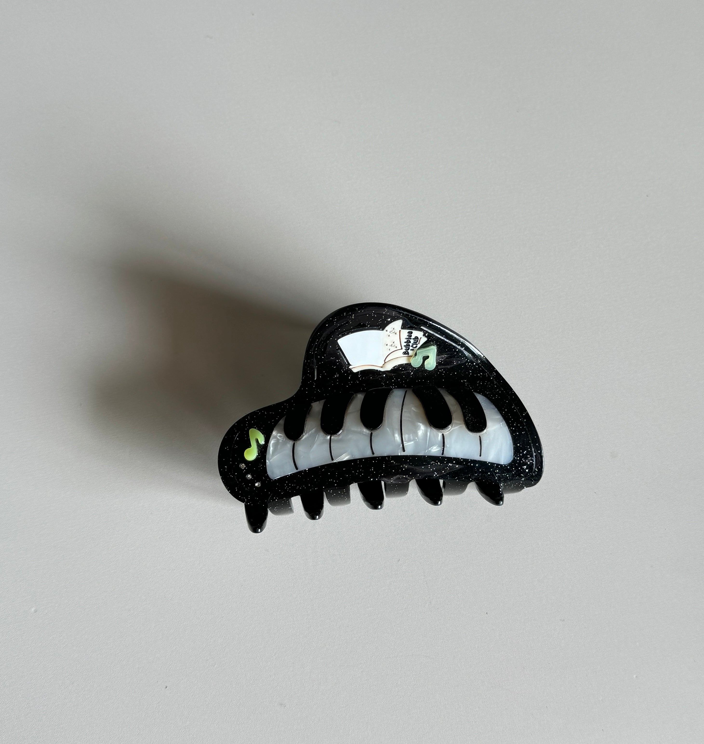 Retro Piano Hair Claw