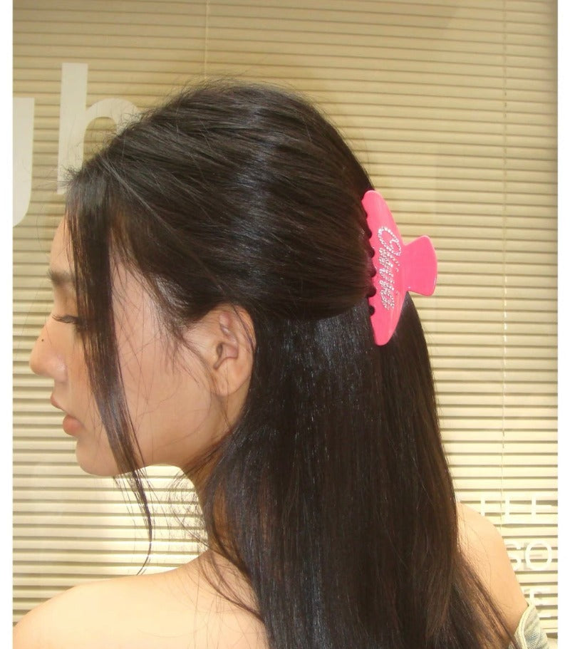 The Nameplate Customized Hair Claw