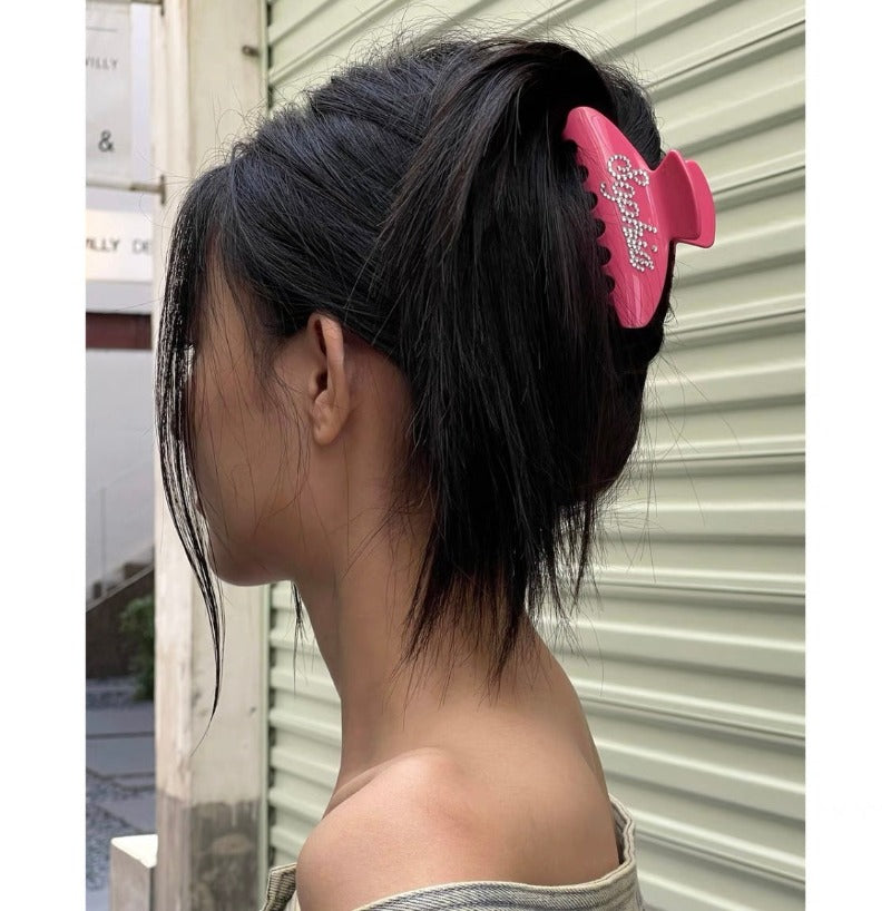 The Nameplate Customized Hair Claw