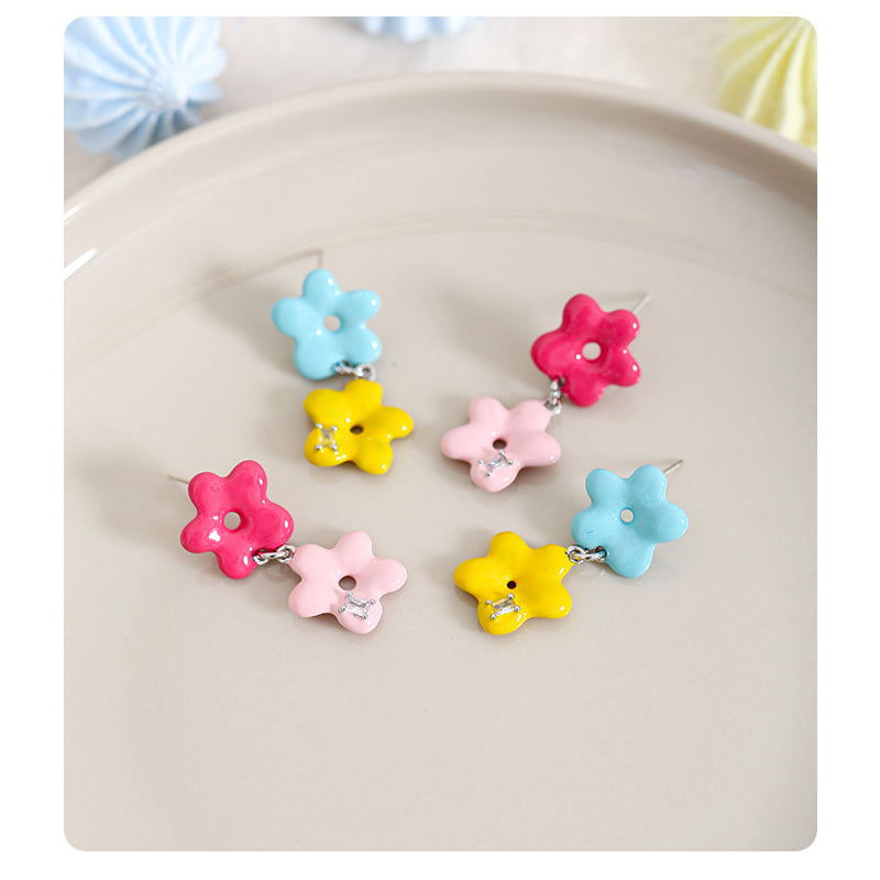 Sweet Flowers Y2K Earrings
