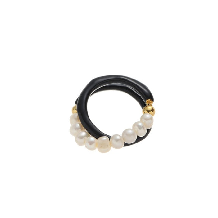 Pearl Dark Ring