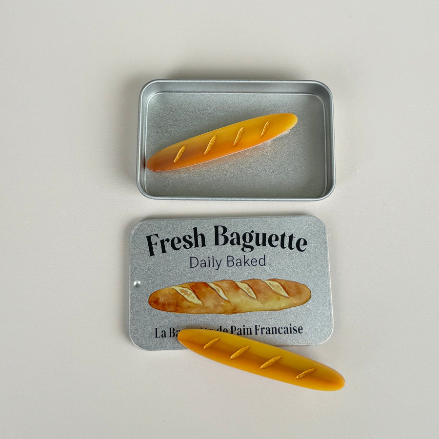 2Pcs French Baguette Hair Clips Set