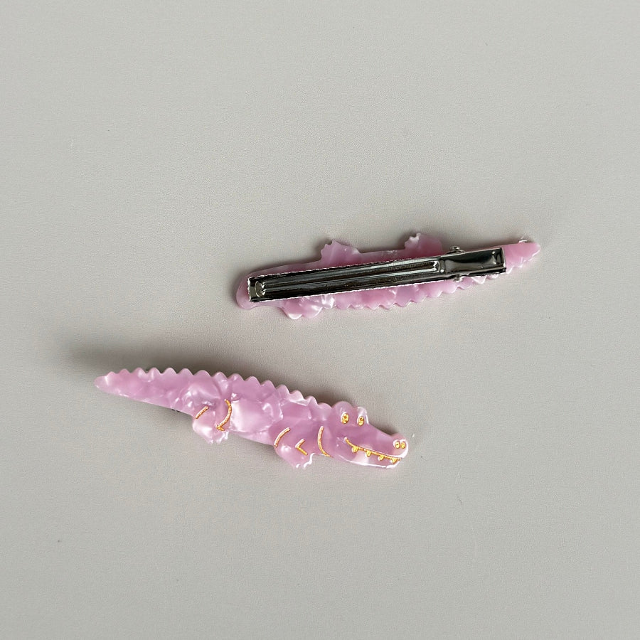 Alligator hair clip