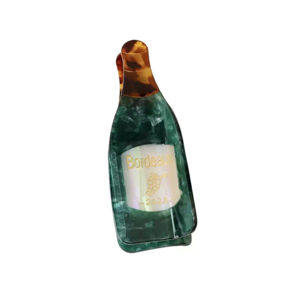 Wine Bottle Hair Claw