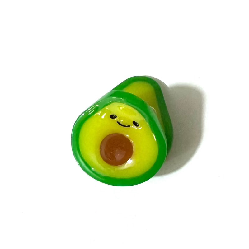 Mini Fruit Avocado Hair Claw