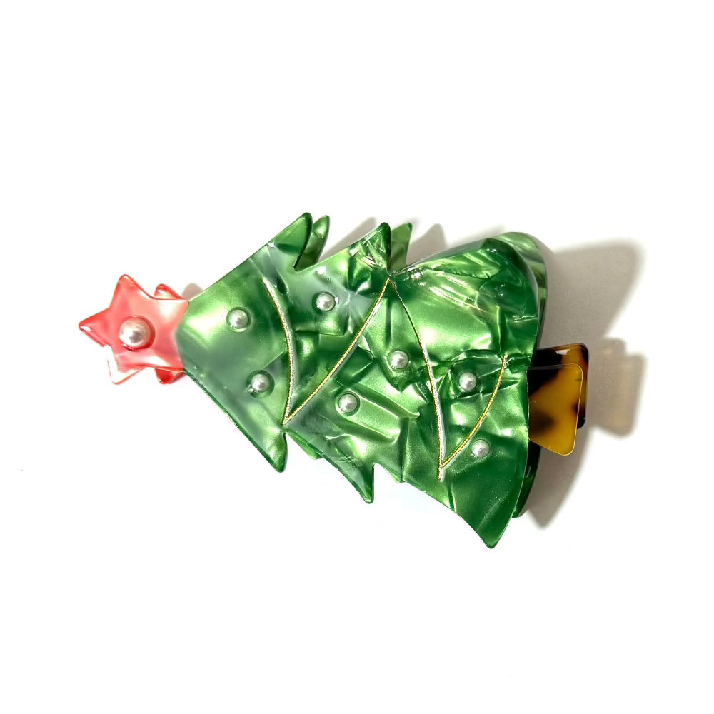 Christmas Tree Hair Claw Hoshiny