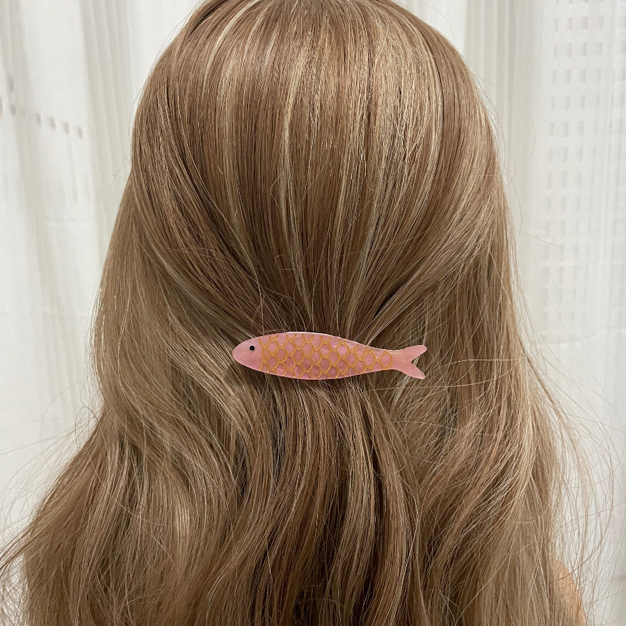 Sardine Fish Hair Clips Set