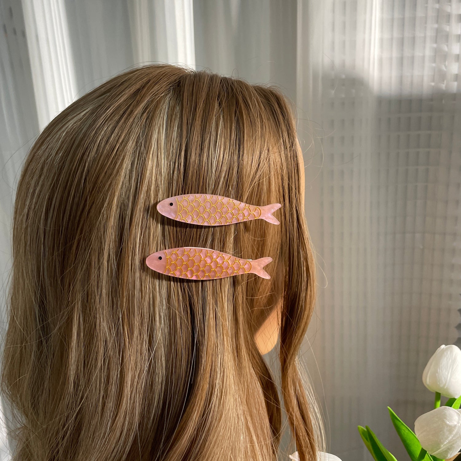 Sardine Fish Hair Clips Set