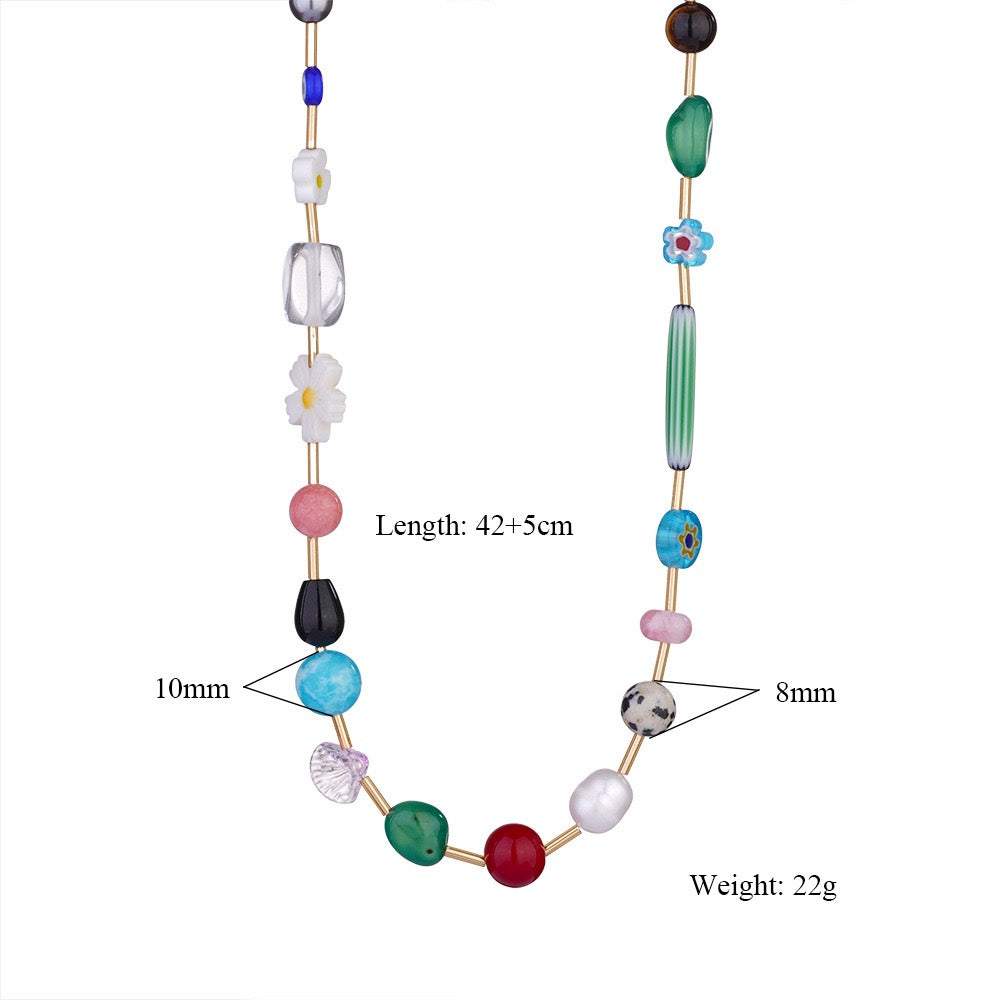 Bubbly Bead Necklace