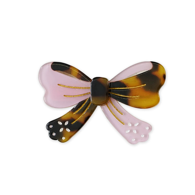 Blue Bow Hair Clip