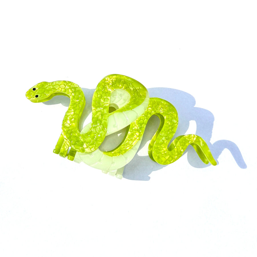 Green Snake Hair Claw