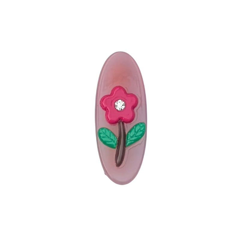 Small Red Flower Hair Clip