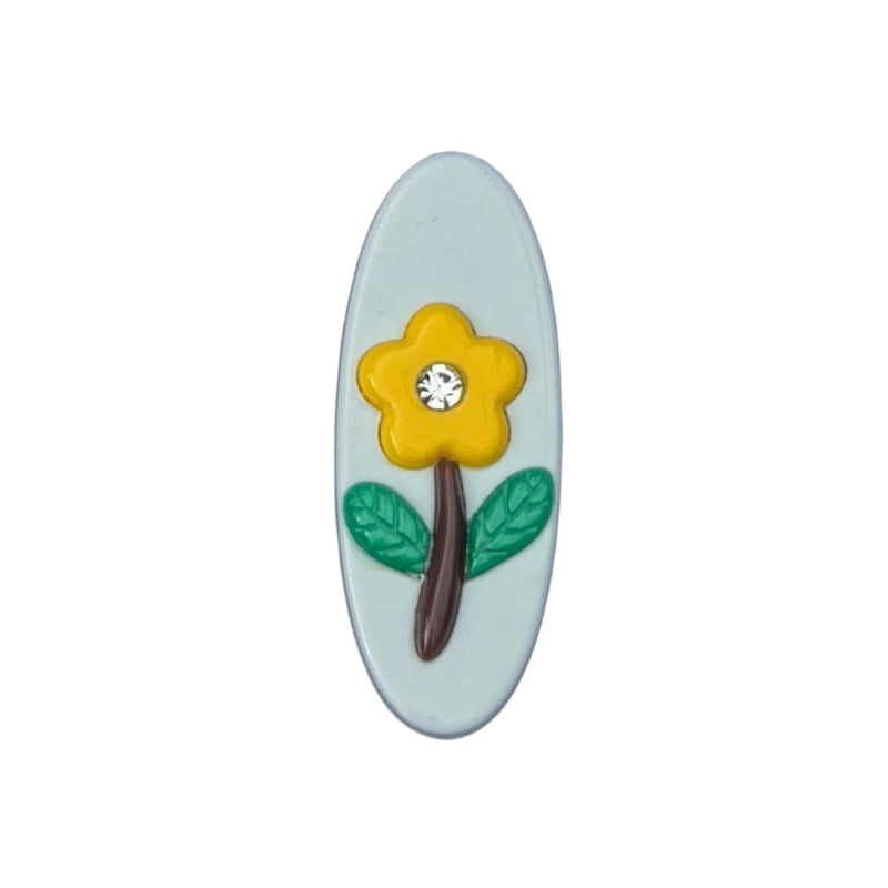 Small Red Flower Hair Clip