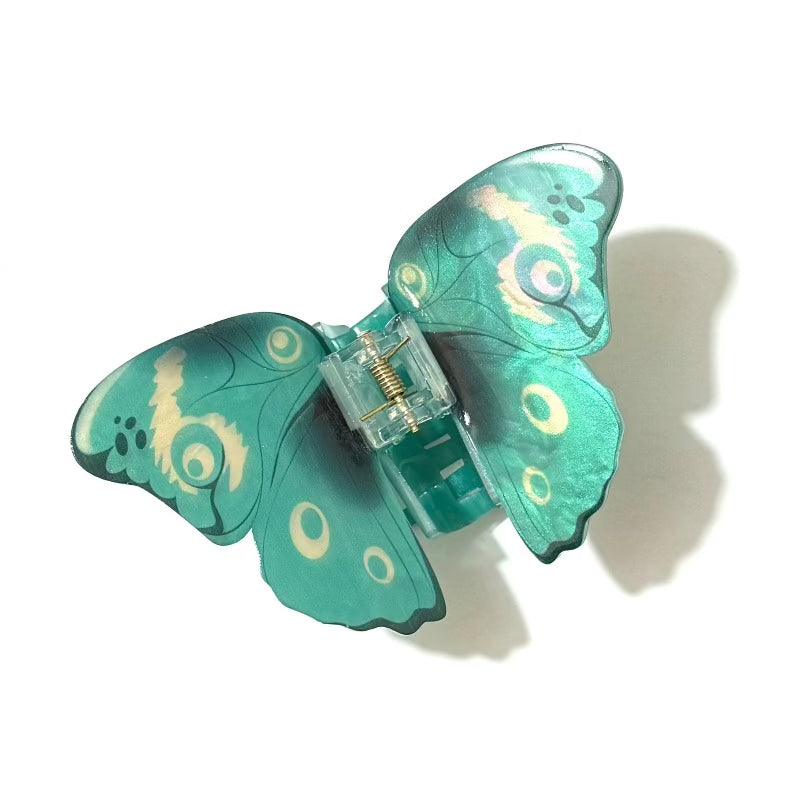 BUTTERFLY HAIR CLAW TEAL BUTTERFLY HAIR CLAW TEAL