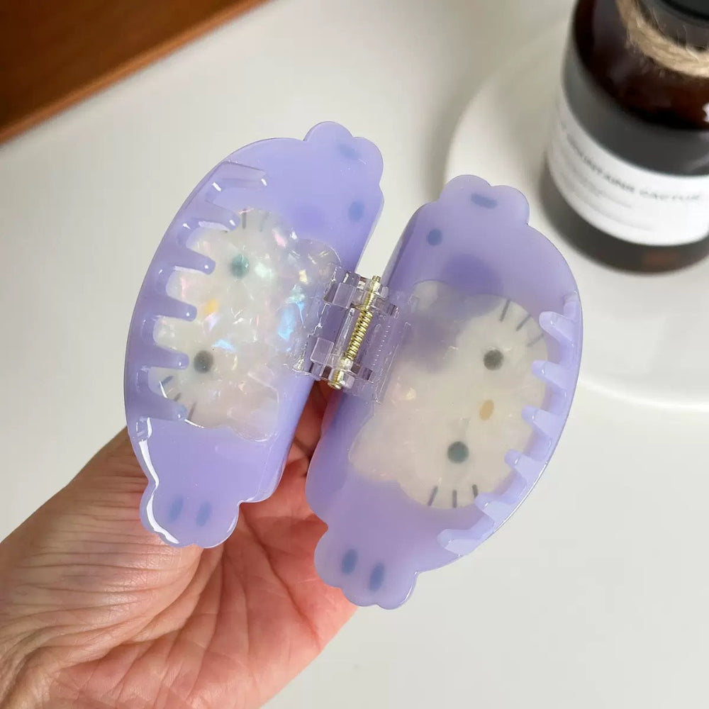 Cute Taiyaki Cat Hello Kitty Hair Claw