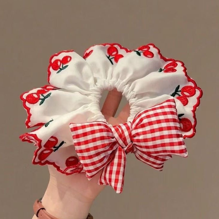 Sweet Cherry Scrunchie