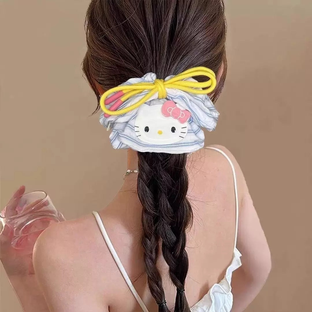Hello Kitty Cat Scrunchie