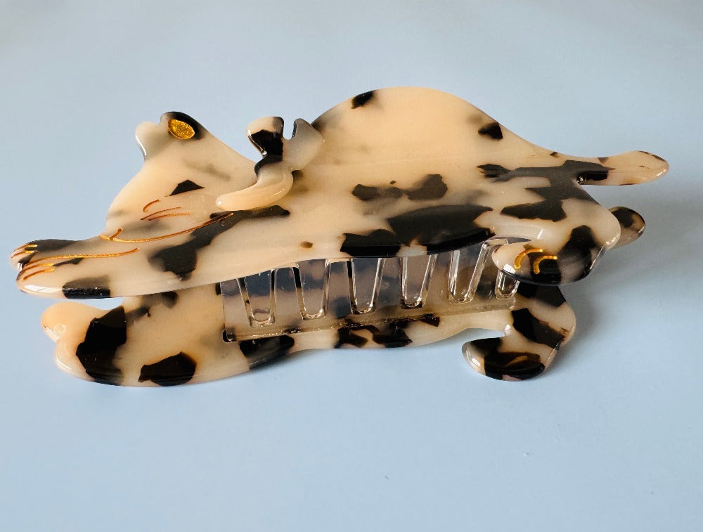 Sports Cat Hair Claw In Light Tortoiseshell