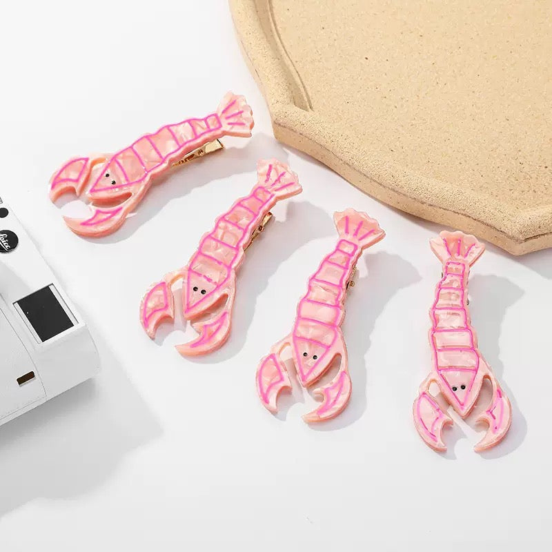 Lobster Sweet Hair Clip