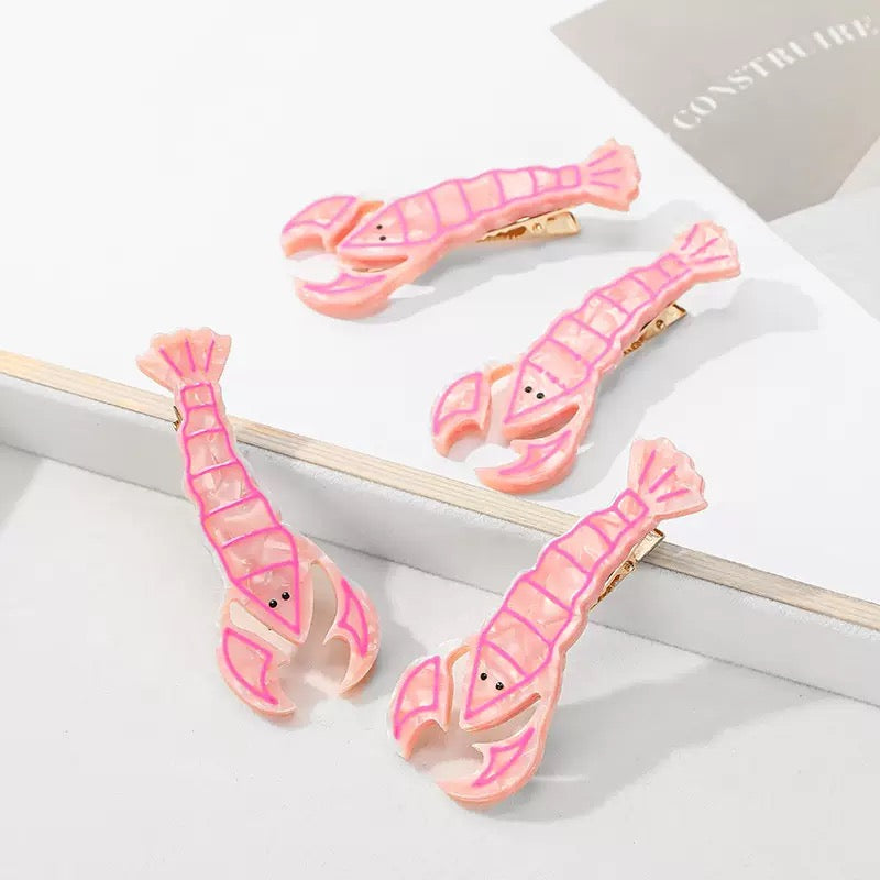 Lobster Sweet Hair Clip