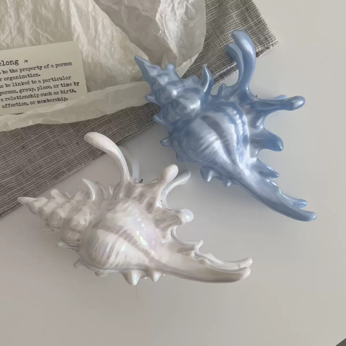 Shell Conch Hair Claw