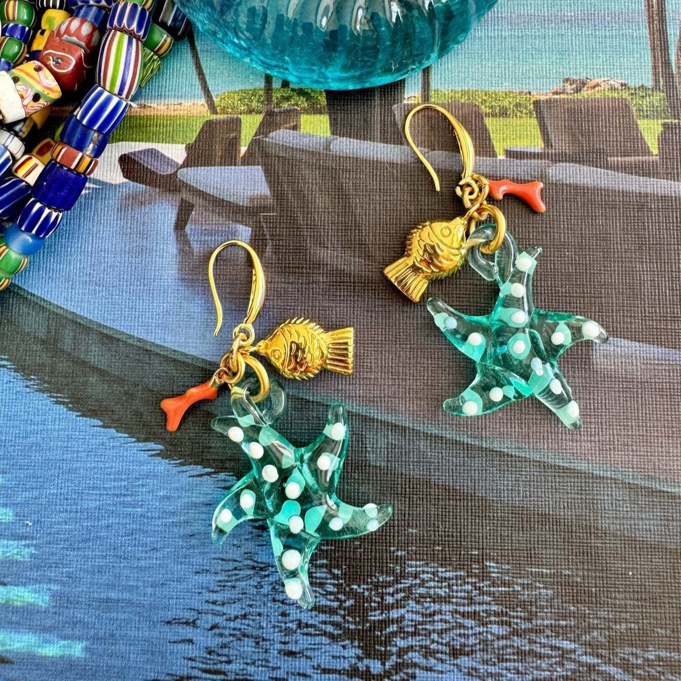 Starfish Earrings
