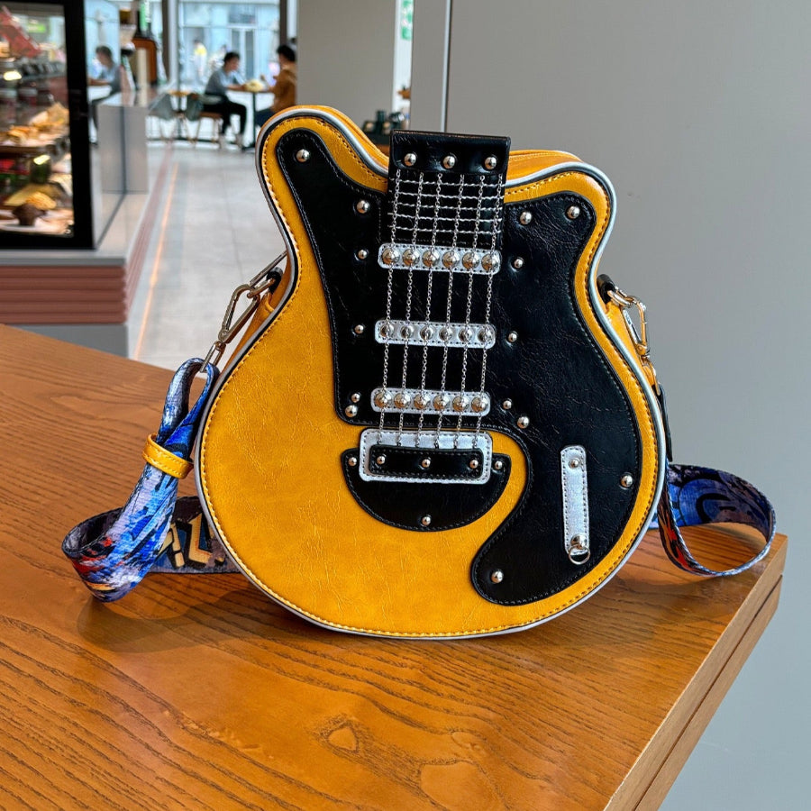 Guitar-shaped Handmade bag