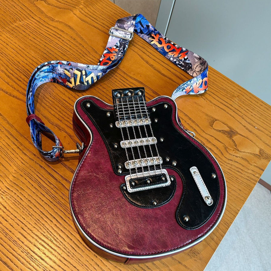 Guitar-shaped Handmade bag