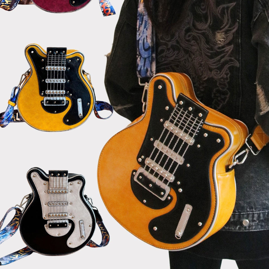 Guitar-shaped Handmade bag