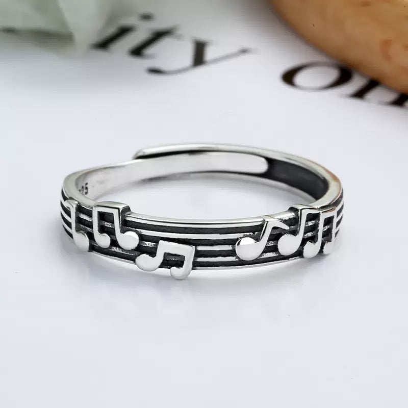 Musical Notation Ring