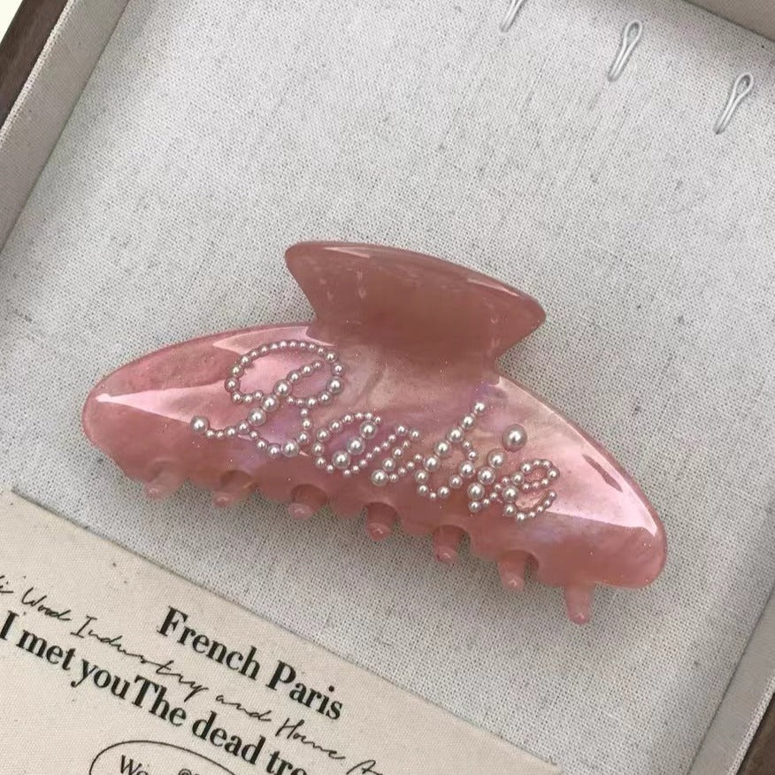 The Nameplate Customized Hair Claw
