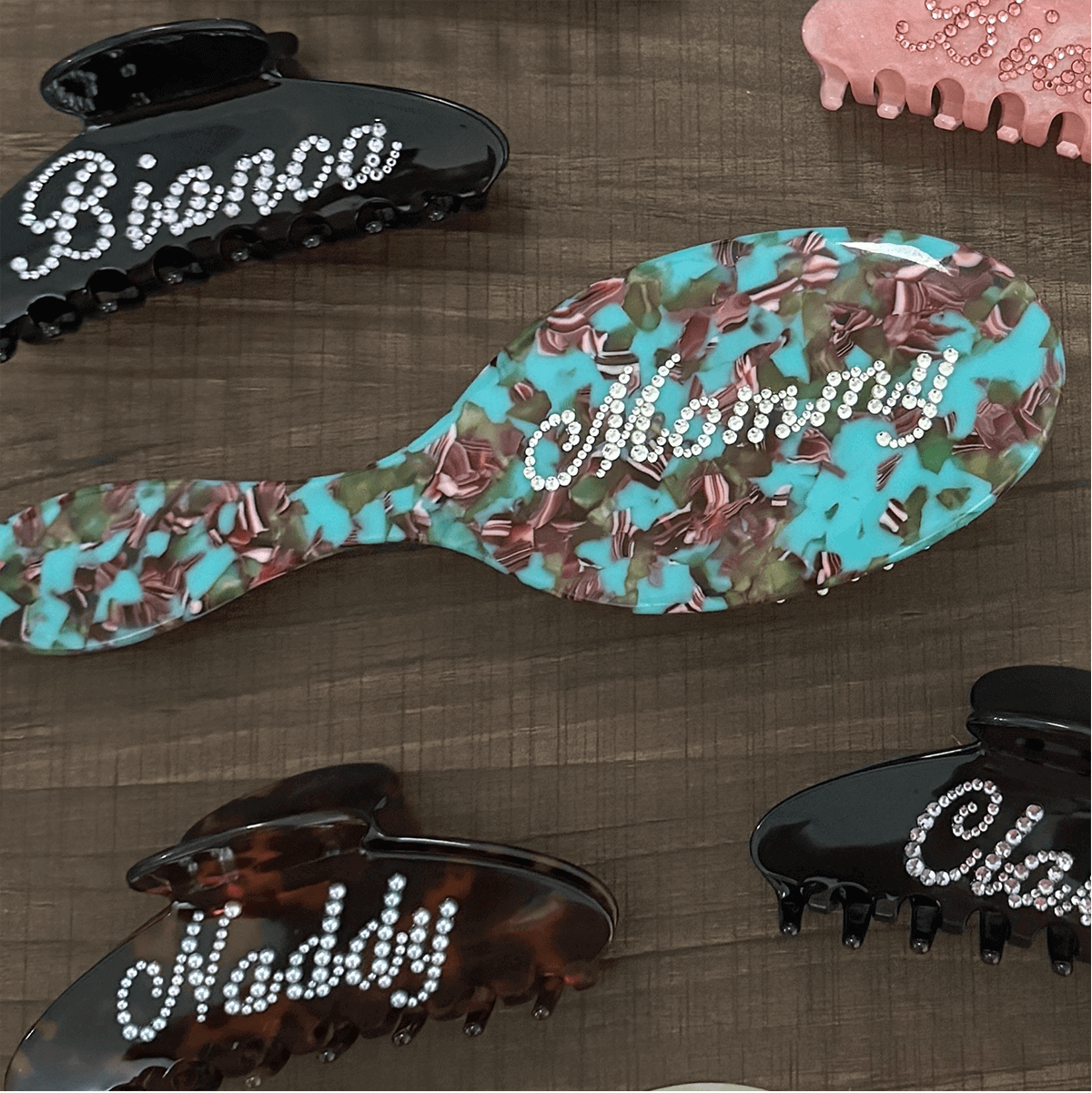 Customized Name Hair Brush