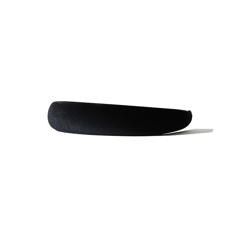 Velvet Headband in Midnight