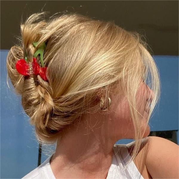Cherry Summer Hair Claw