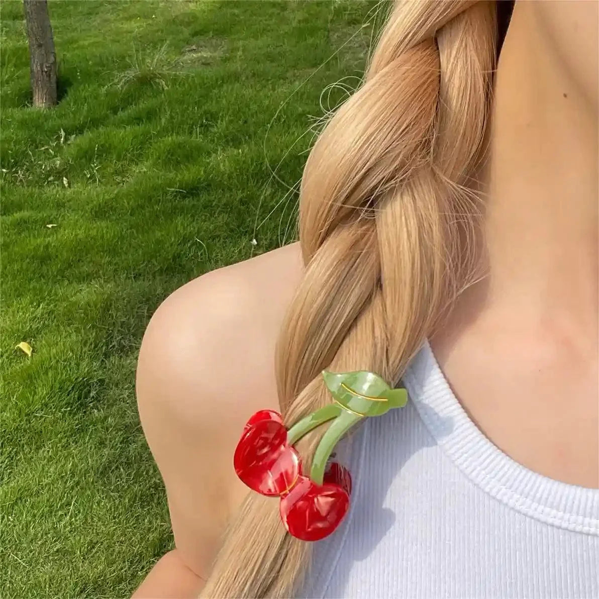 Cherry Summer Hair Claw