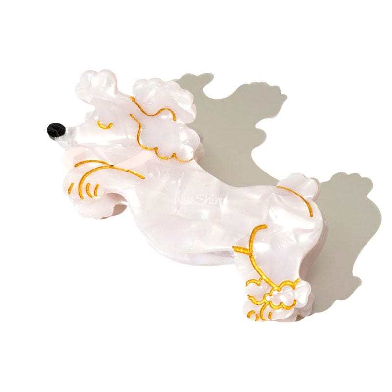 Poodle Pet Dog Hair Claw