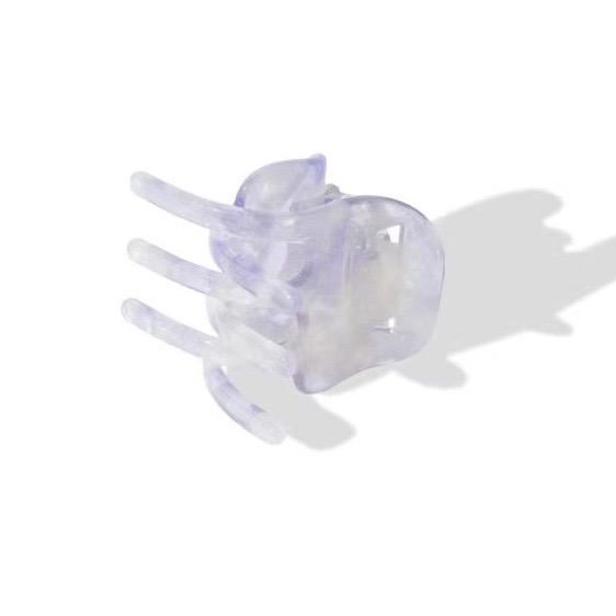 Mini Hair Claw In Lavender