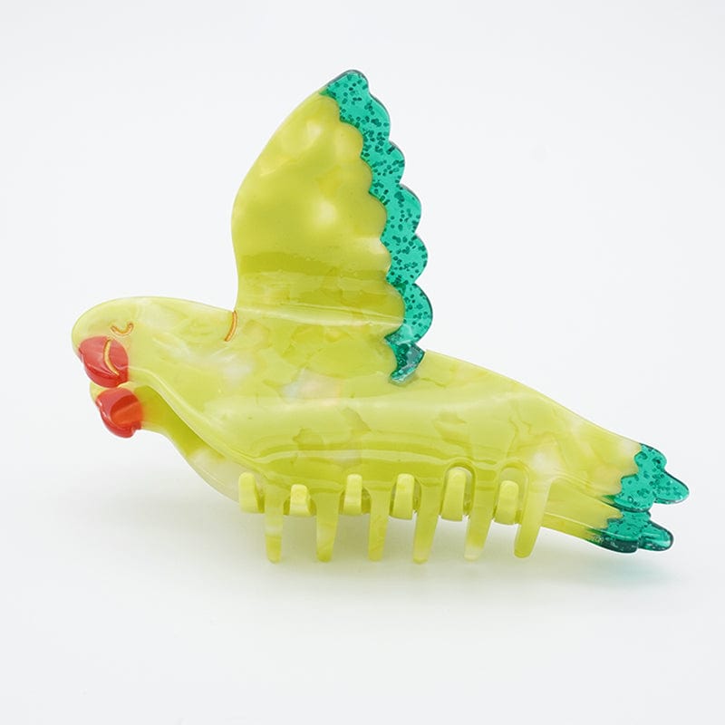 Macaw Colorful Hair Claw