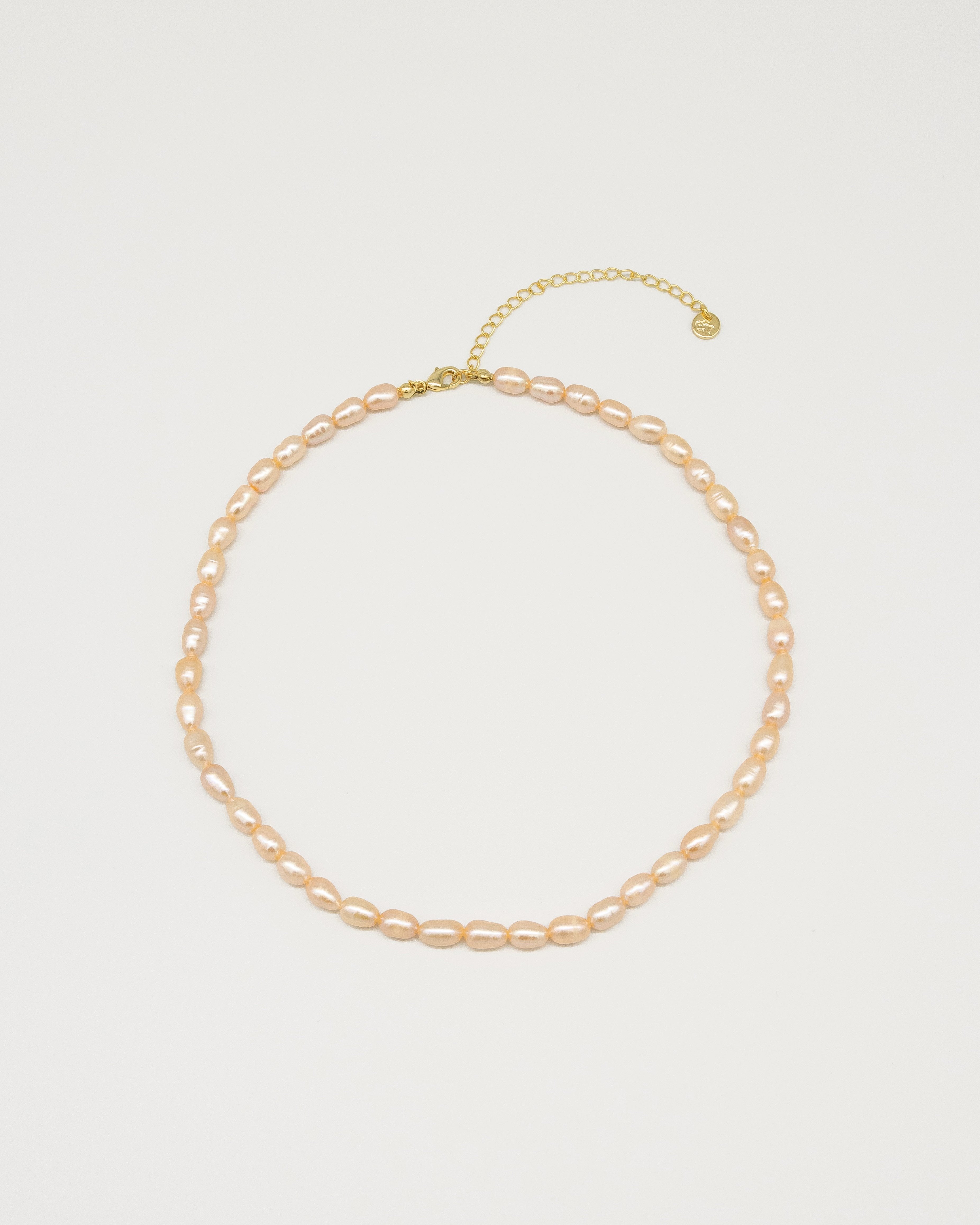 Martha Pink Pearl Necklace