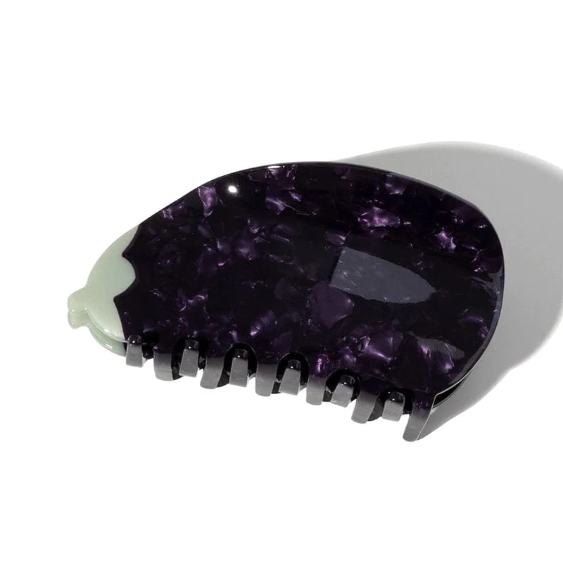Eggplant Summer Hair Claw