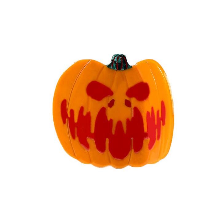 Halloween Pumpkin Hair Claw