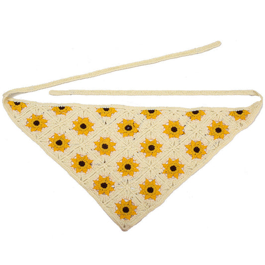 Sunflower Head Scarf