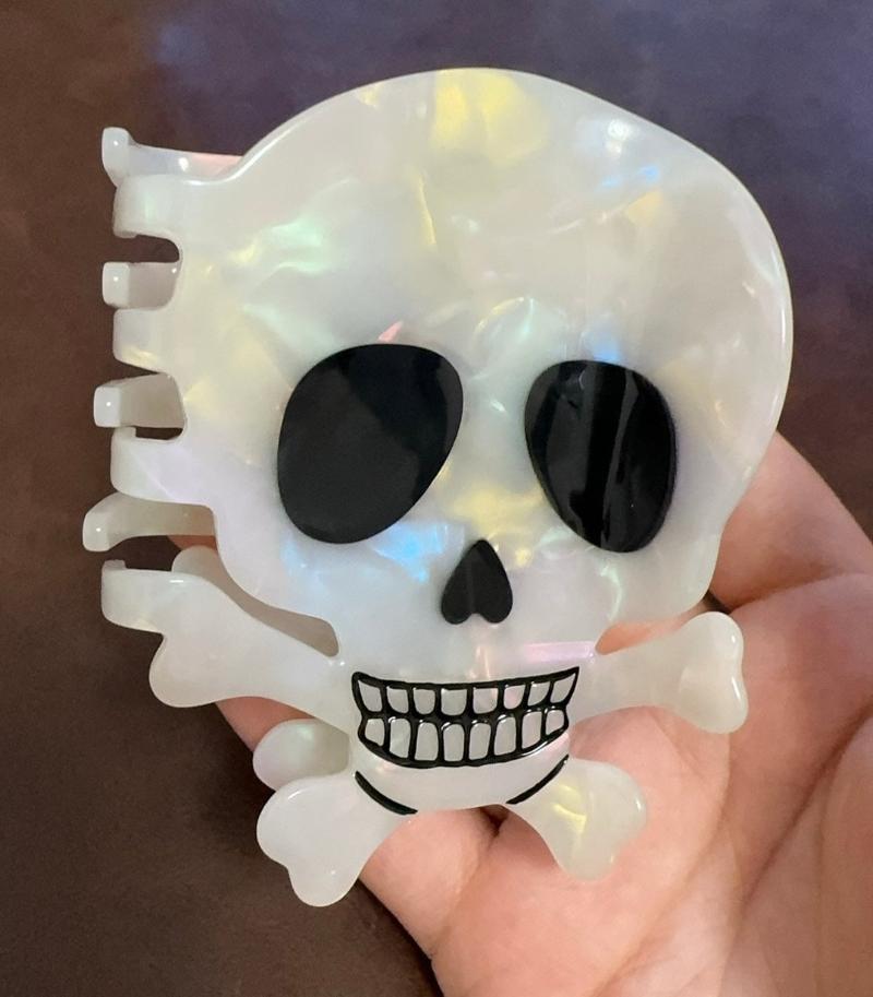 Halloween Skeleton Hair Claw