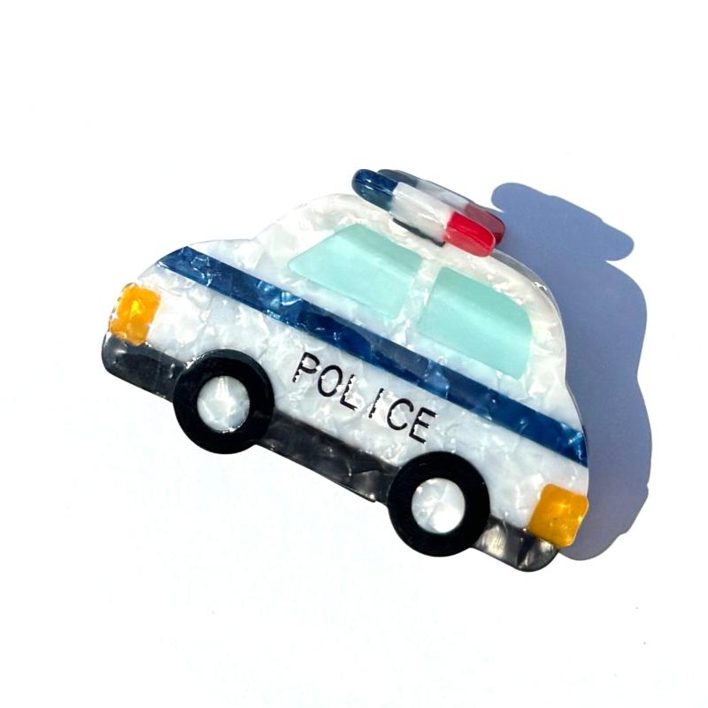 Police Car Hair Claw