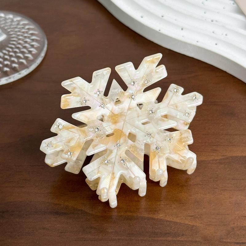 Snowflake Hair Claw