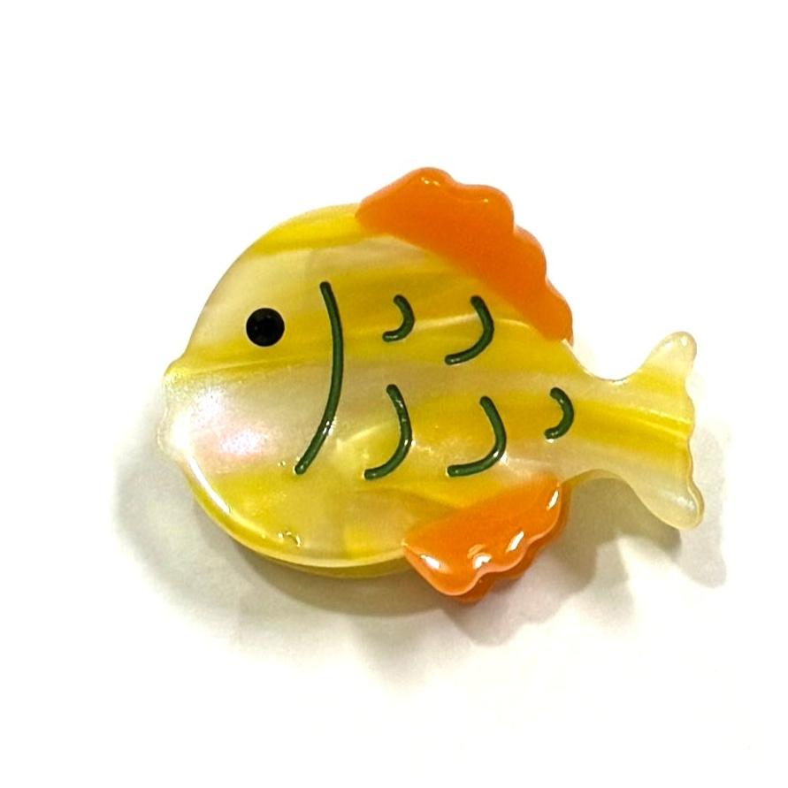 Tropical Fish Mini Hair Claw Set(6pcs)